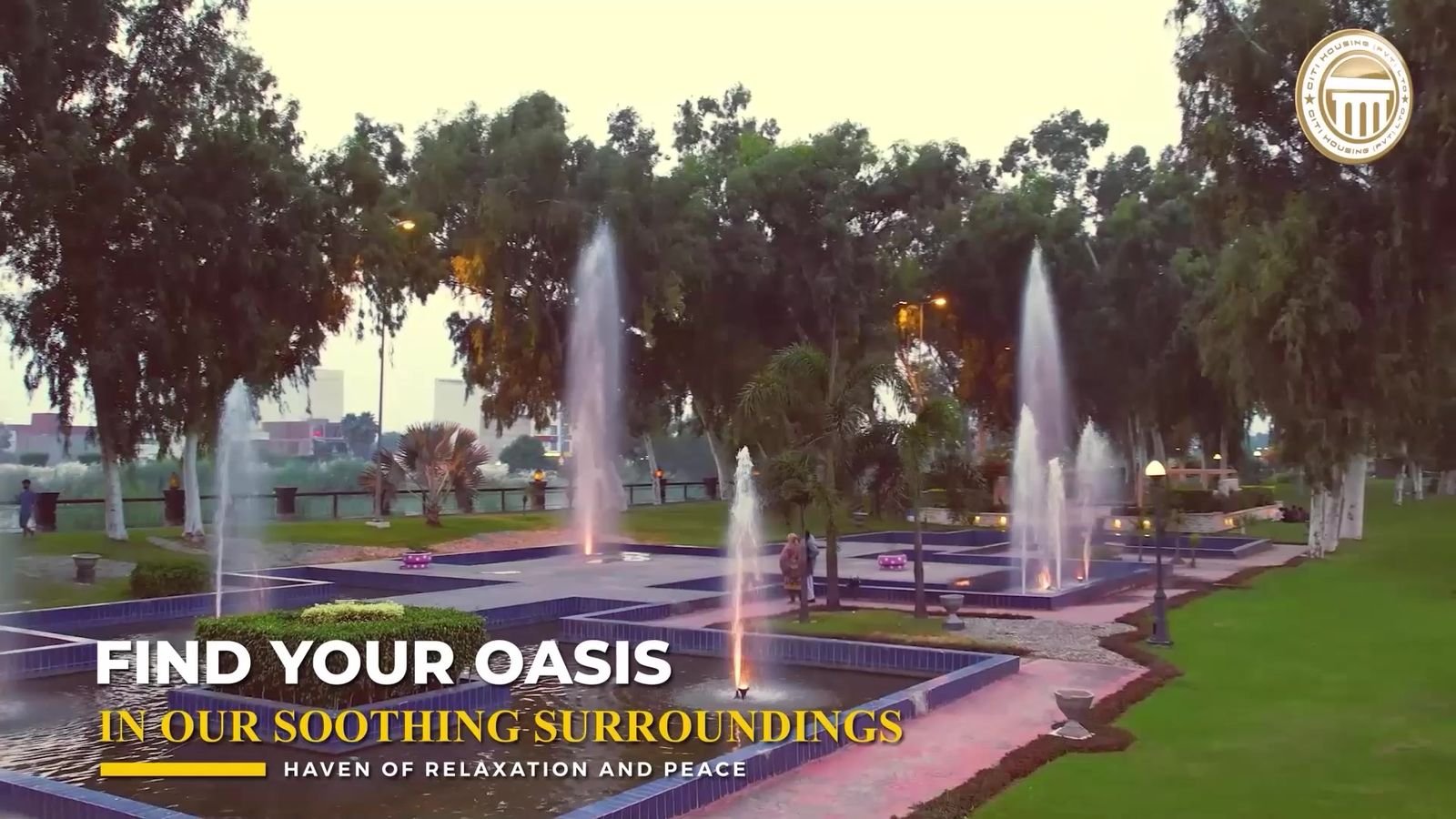 Society dancing fountain