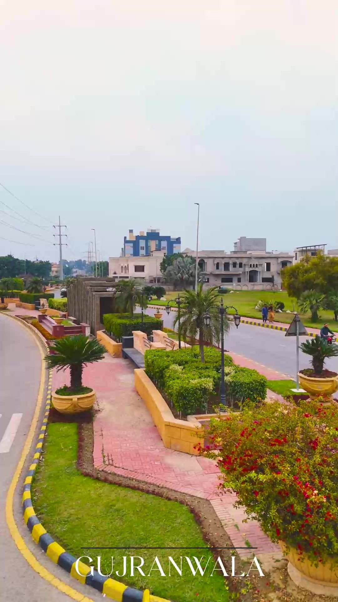 Society entrance garden